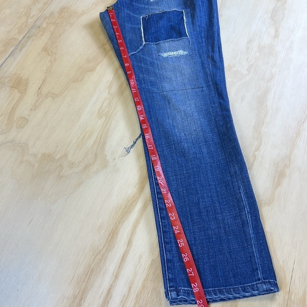 Madewell The Slim Boyjean Patched-Up Edition Size 28 - Picture 10 of 14